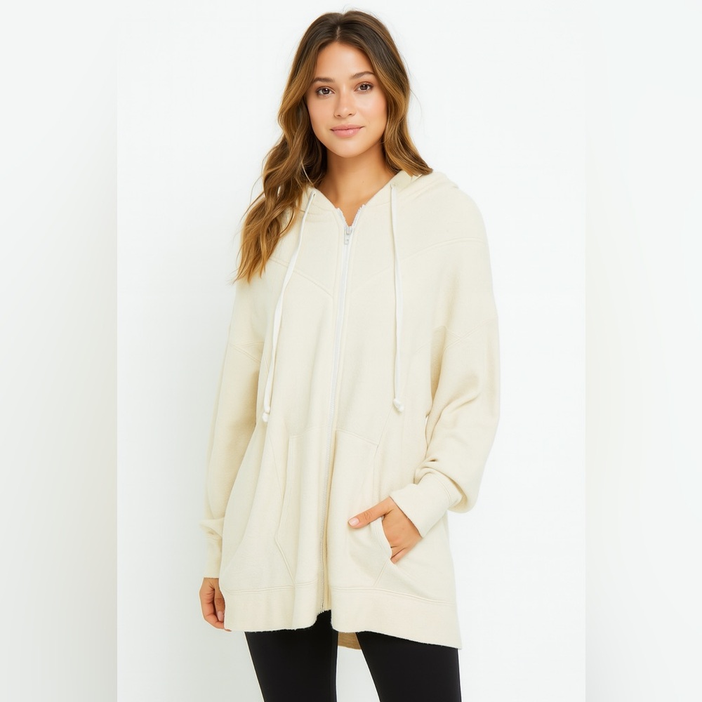 Fabletics Oversized Zip Up Hoodie